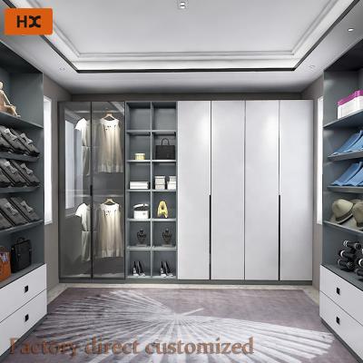 China (Size)Adjustable Factory Directly Sell Multi Use Luxury Style Wardrobe Closet Organizer Modern Wardrobe for sale