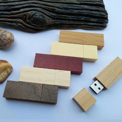 China 2021 New Arrivals Wooden USB Flash Drive 64GB 32GB 16GB 8GB 4GB Pen Drive Wood USB Stick for Promotional Gift for sale