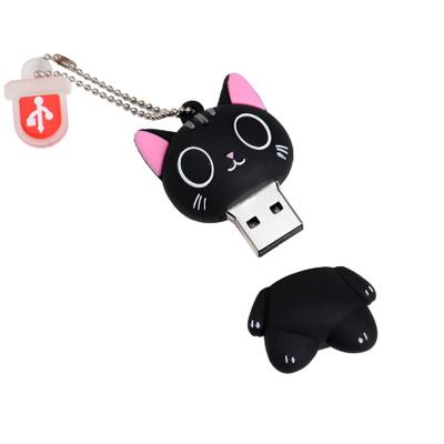 China PVC 2021 Hot Selling PVC 2D Cartoon 3D Animal PVC USB Flash Drive USB 2.0/3.0 Can Customize Any Style Of USB Rubber Stick for sale