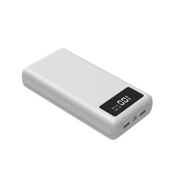 China LED Display High Quality Battery Supply Power Banks , ABS 30000mah Mobile Power Banks for sale