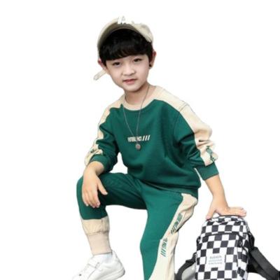 China Fashion Casual Baby Boy's Clothing Sets Long Sleeve Clothes Kids Suit Winter Autumn Clothes Kids Jogger Pants Set for sale