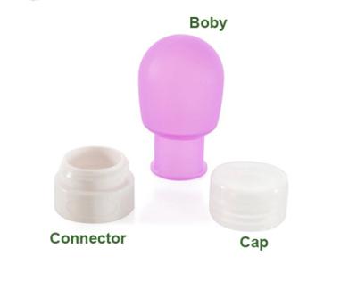 China Travel Kit Plastic Cosmetic Tubes Silicon Portable For Daily Life Container for sale