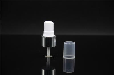 China Plastic Shiny Silver Perfume Fine Mist Sprayers Personal Care Over Molded for sale