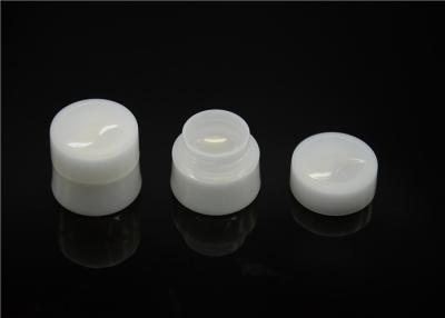 China Plastic Apothecary Jars Plastic Cream Jars Over Molded Leakproof for sale