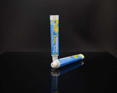 China Customized Empty Plastic Cosmetic Tubes Plastic Toothpaste Tubes With Screw Cap for sale