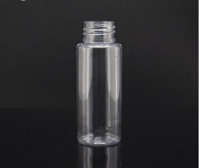 China Clear Plastic Cosmetic Containers For Perfume With Hot Stamping Logo , FDA / BV Approved for sale