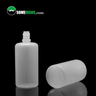 China 100ML Empty Cosmetic Bottles , Nature Color Plastic Makeup Containers With Screw Cap for sale