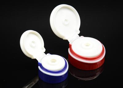 China Round flip cosmetic bottle caps For Beauty Product , two color mixed for sale