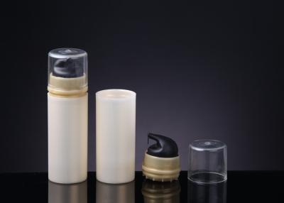 China 25ml Small Airless Cosmetic Bottles Plastic Spray Containers for Cream / Oil / Liquid for sale