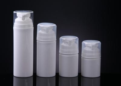 China OEM White Eco Friendly Airless Cosmetic Bottles And Jars With Lids for sale