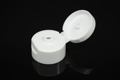 China White round Cosmetic Bottle Caps for cosmetic tubes , Lotion , Cream for sale