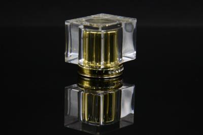 China golden plating crystal Cosmetic Bottle Caps For Beauty Product for sale