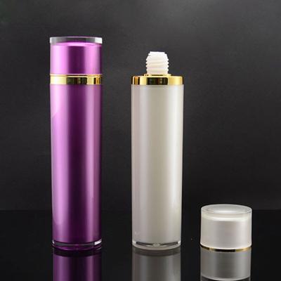 China 200ml Acrylic Cosmetic Bottle , Empty Cosmetic Bottle For Toner / Lotion And Moisturiser for sale