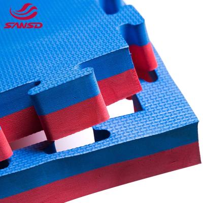 China EVA Puzzle Mats Taekwondo 40Mm Interlocking Tatami Eva Foam Judo Tatami Mat for sale