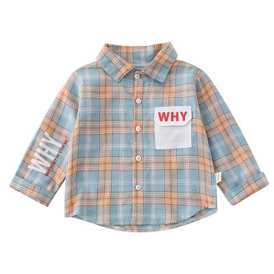 China Wholesale Kids Shirt Boy Breathable Manufacturer Spring Long And Autumn Sleeves Plaid for sale