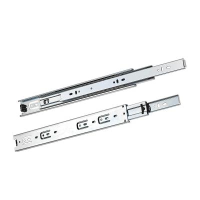 China 3 Fold+Full Full Extension Telescopic Kitchen Extension Ball Bearing Drawer Slide Runner for sale