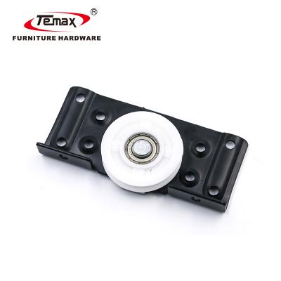 China Concaved Wheels Wardrobe Sliding Door Wheels Heavy Load Concave Rollers DW03 for sale