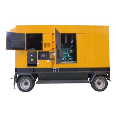 China On sale with wheel 150KW diesel portable generator set with Cummins/YuChai HF-150GF engine for sale