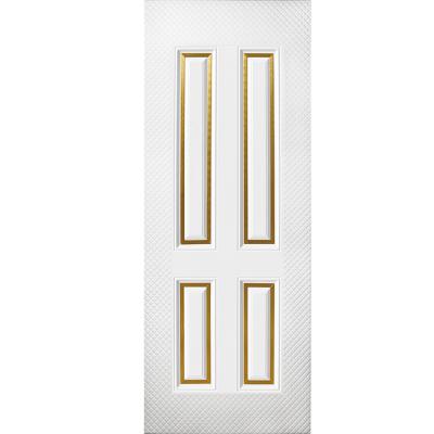 China Tough High Quality Durable Using Various Water Proof White Door Cheap Steel Door Panel for sale