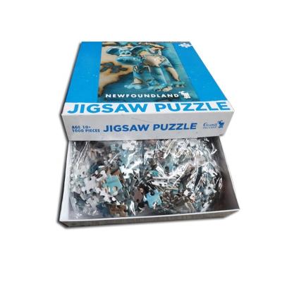 China Cartoon toy puzzle customized 500 pieces of cardboard for jigsaw puzzle for sale