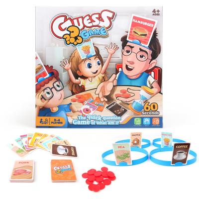 China recyclable & Handmade Custom Printing Card Guessing Game Guess Who Board Game for sale