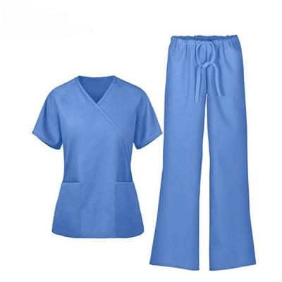 China Newest Selling GECKO MASTER Custom Hospital Uniforms Female Nurse Medical Scrubs Uniforms Sets On Sale for sale