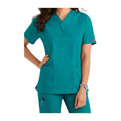 China GECKO MASTER Hospital Medical Staff Uniform Eco - Friendly Nursing Scrub Medical Scrubs Uniform for sale