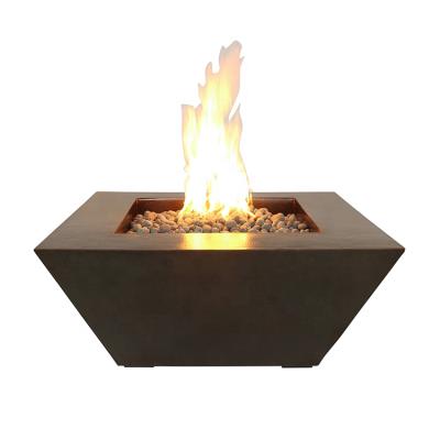 China Customized Stocked Outdoor Fireplace Corten Steel Round Large Fire Pit Garden Steel Patio Fire Pit for sale