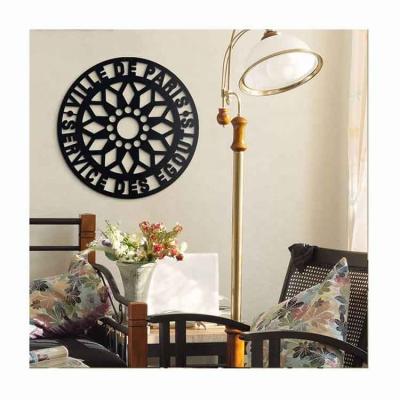 China WALL STICKER Laser Cutting Home Wall Art Living Room Wall Decor Sheet Metal Decoration for sale