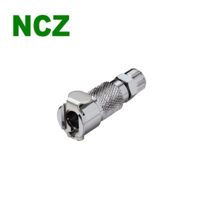 China Print shops medical equipment water cooling system stainless steel quick fitting path 1/8 two-contact female thread valve/no for sale