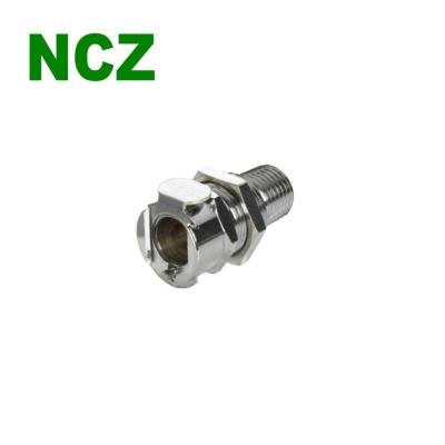 China Print Shops Path 1/4 Outside Medical Equipment Stainless Steel Water Cooling Valve/No Thread Bulkhead Female Thread Quick Fit Valve for sale