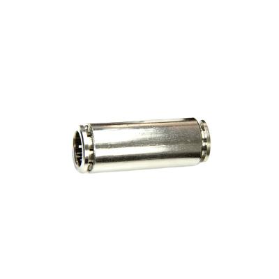 China Print Shops Quality Assured Nickel Plated Brass Straight Reducing Quick Fitting Connector for sale