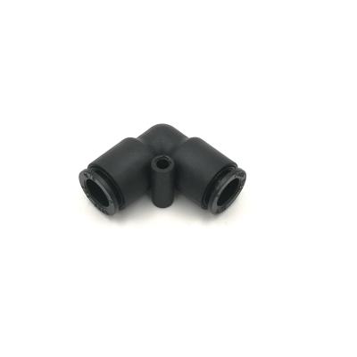 China Printing Shops Quality Assured Plastic L-shape Quick Fitting Connector for sale