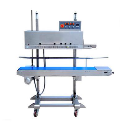 China Food Pattern Aluminum Plastic Film Bag Hand Sealing Machine Mini Portable Pp Bag Heat Vertical Sealer for sale