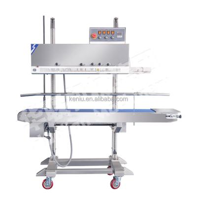 China Continuous Liquid Food Vertical Bag Heat Sealer Manual Vacuum Food Heat Sealer for sale