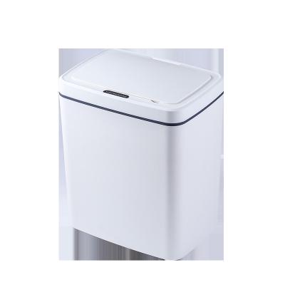 China Classic Induction Type Smart Bedroom Trash Can Household Plastic Customized Trash Can for sale