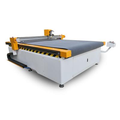 China CNC 15% OFF Yuchen Felt Roller Shade Sofa Cover Knife Cutter / Seat Covers Cloth Carpet Auto Oscillating Cutting Machines 1625 for sale