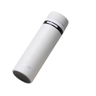 China High Quality PORTABLE 304 Stainless Steel Flask Tumbler With Temperature Display Handle Water Bottle for sale