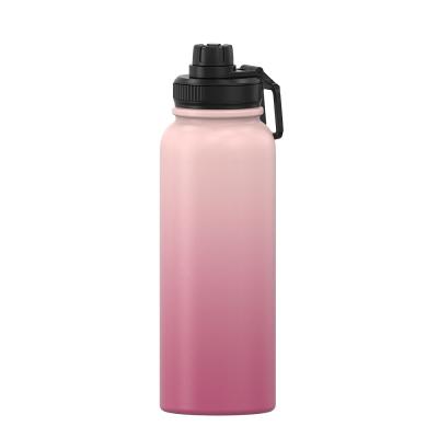 China PORTABLE 32oz Hot Water Custom with Wide Mouth Lids Straw and Stainless Steel Vacuum Bottle Thermo Flasks for sale