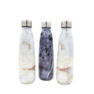 China PORTABLE custom logo sports stainless steel fashion advertising gifts double wall thermoses water bottle for sale