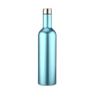 China Double Wall Stainless Steel Vacuum Water Bottle High Quality Disposable Insulation Flask Thermal Water Bottle for sale