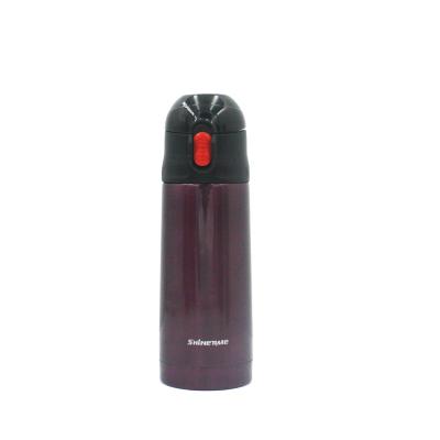 China Dual Function 304 Stainless Steel Fashion Travel Outdoor Sport Thermal Insulated Gym Viable Wall Vacuum Flask Water Bottle Cup 600pcs for sale