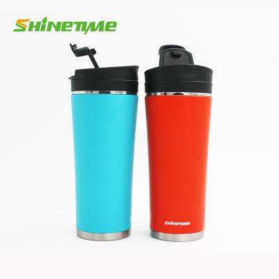 China Viable ShineTime Personalized Thermo Hot Thermal Coffee Mug Sale Stainless Steel Travel Mug for sale