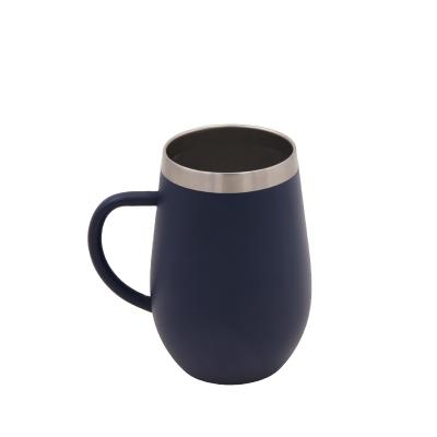 China Europe Sustainable Style Small Double Wall Stainless Steel Eco - Friendly Beer Mug for sale