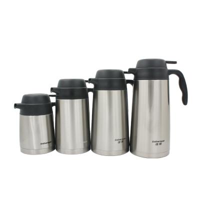 China Classic Stocked Vacuum Pot Coffee Pot Sets With Lid Double Wall 304 Stainless Steel Coffee And Tea Sets Keeping Beverage Hot Cold Stocked for sale