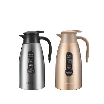 China 2L Sustainable Water Kettle Personalized Double Walled Vacuum Insulated Water Pot for sale