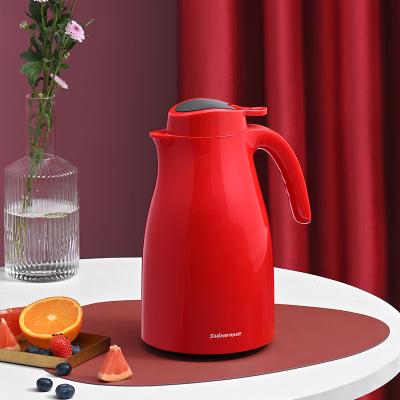 China Sustainable Smart Thermoses Coffee Kettle Vacuum Coffee Pot With Glass Liner With Temperature Display for sale