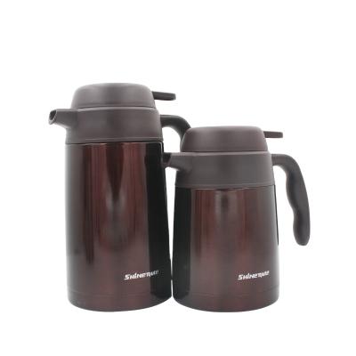 China Cheap Viable Insulated Hot Water Vacuum Flask Stainless Steel Mocha Coffee Pot for sale