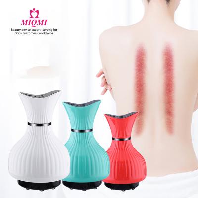 China Hottest Microcurrent + Vibration+timing Massage Electric Guasha Cupping Electric Guasha Scraping Suckers Vacuum Cupping Suction Cup Electric Cupping for sale