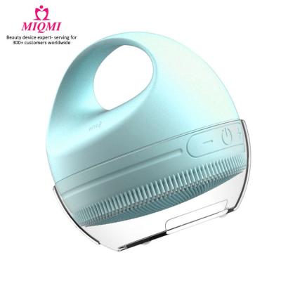 China MIQMI Portable DEEP CLEANING Brush Facial Cleansing Acne Remove To Face Silicone Waterproof Face USB Deep Cleansing Cleansing Brush dropshipping for sale